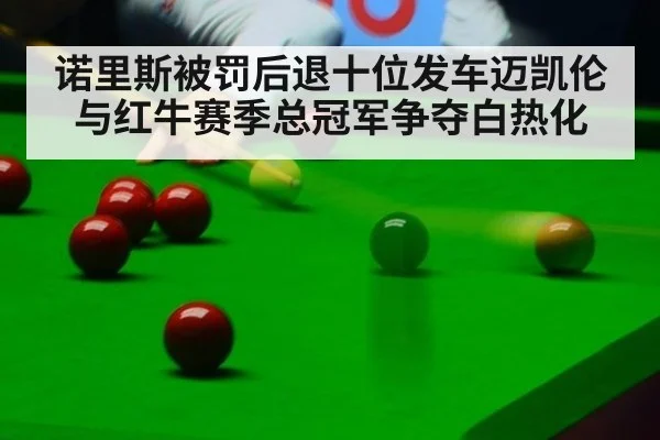 诺里斯被罚后退十位发车迈凯伦与红牛赛季总冠军争夺白热化