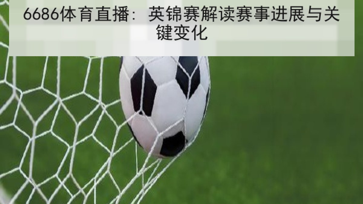 6686体育直播: 英锦赛解读赛事进展与关键变化